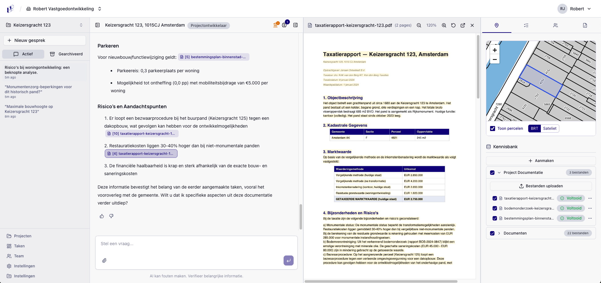 Omgevingswet en AI: hoe vastgoedontwikkelaars in 60 seconden een eerste haalbaarheidsanalyse maken